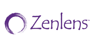 Zenlens logo in colour